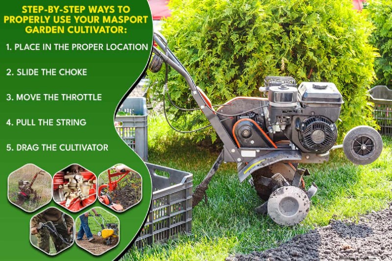 How To Start A Masport Garden Cultivator?