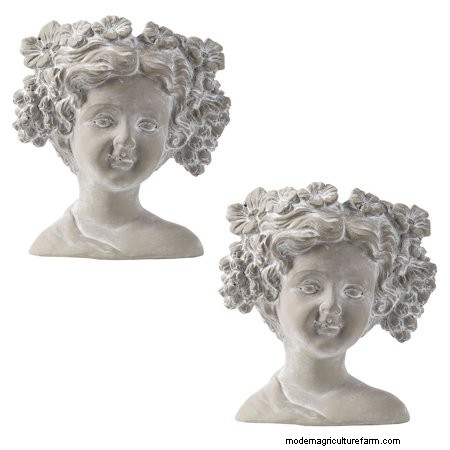 15 Gorgeous Head-Shaped Planters