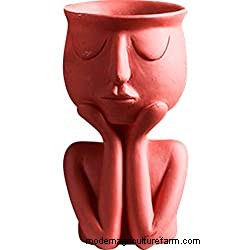 15 Gorgeous Head-Shaped Planters