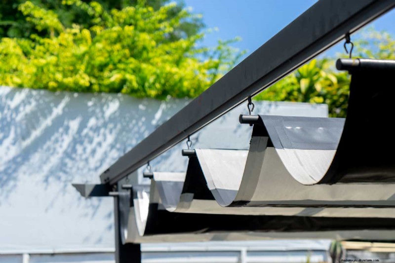 How Do You Protect a Terrace, Patio or Roof Garden From Rain?