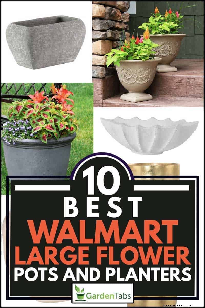 10 Best Walmart Large Flower Pots And Planters