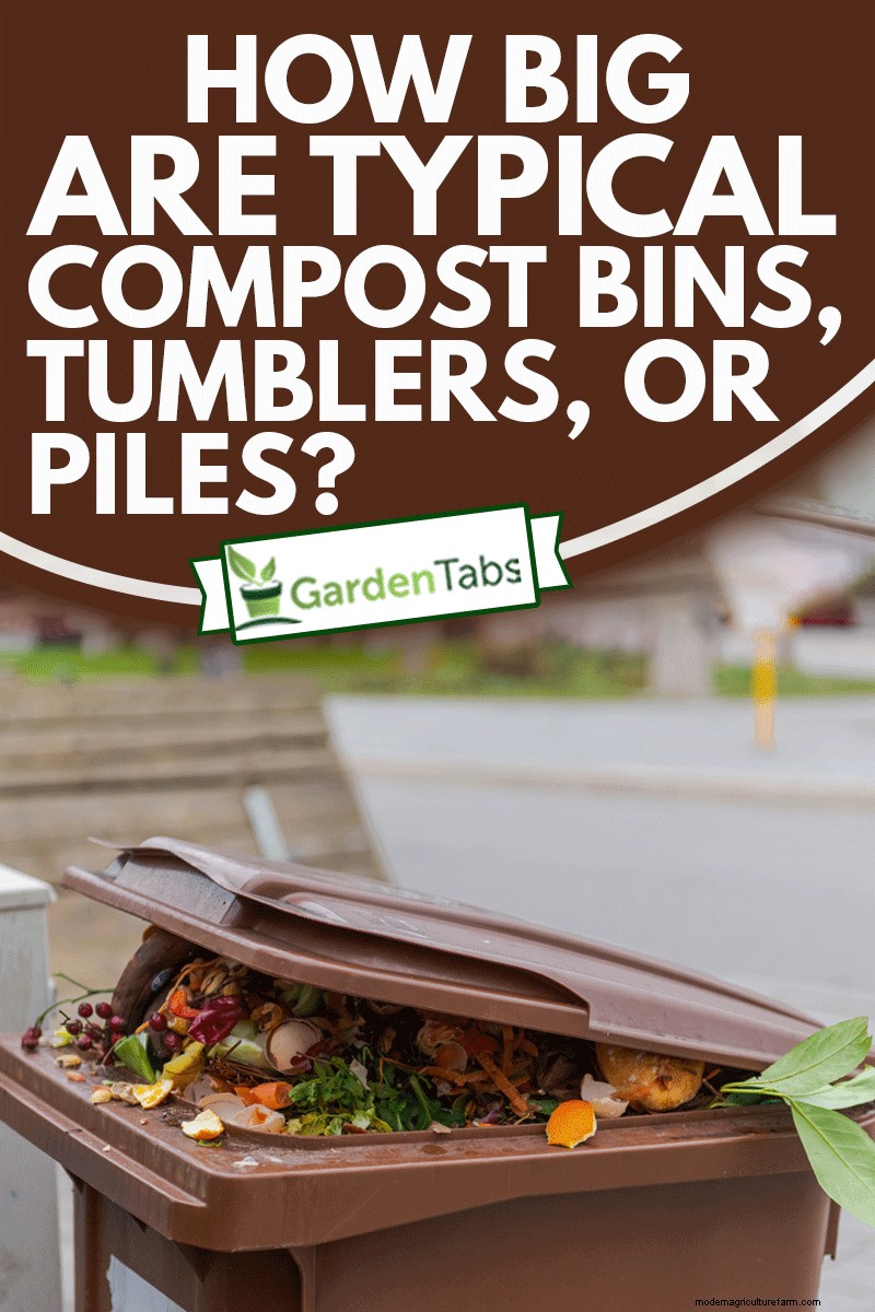 How Big Are Typical Compost Bins, Tumblers, Or Piles?