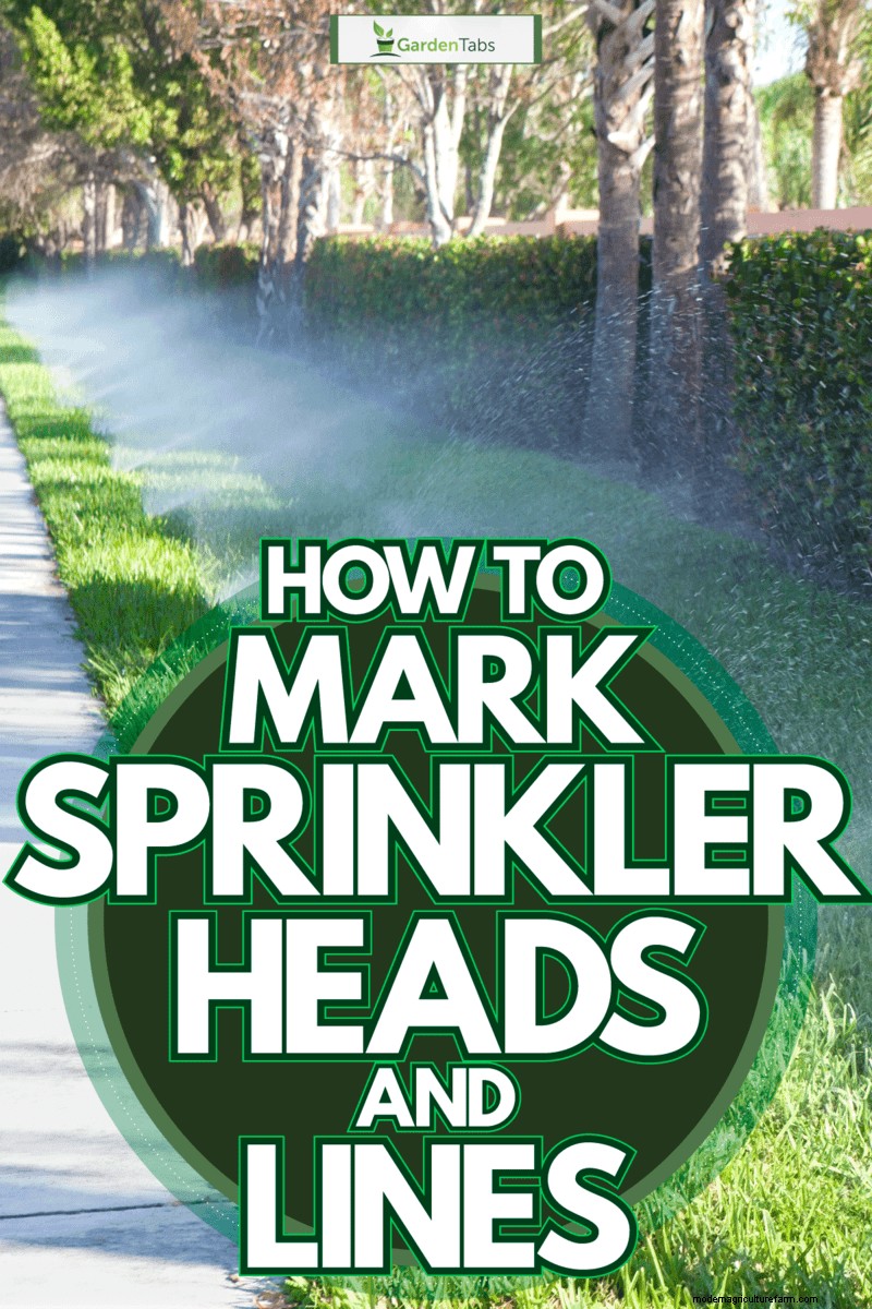 How To Mark Sprinkler Heads And Lines