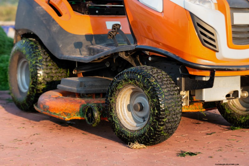 How To Keep Lawn Mower Tires From Going Flat Or Leaking