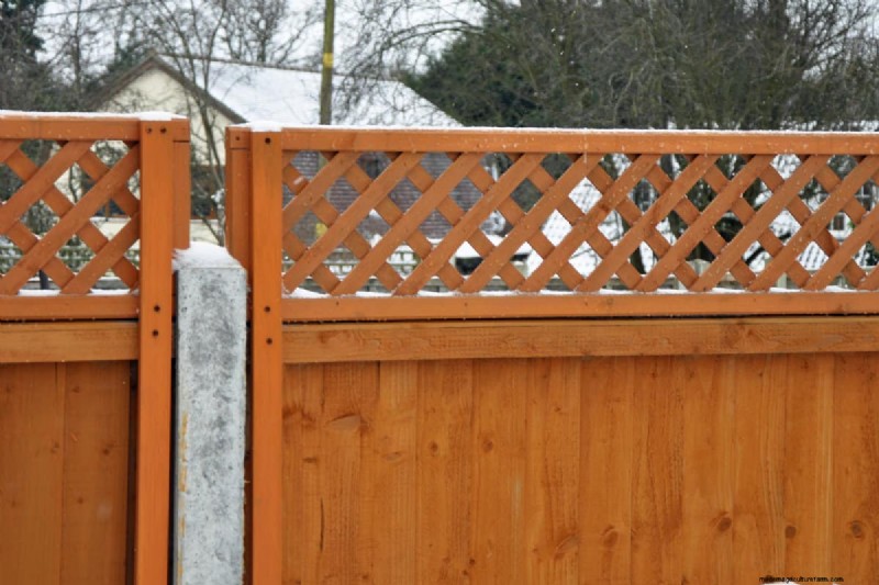 How To Fill The Gap Between A Fence Post And House