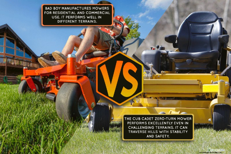 Bad Boy Vs. Cub Cadet – Which To Choose?