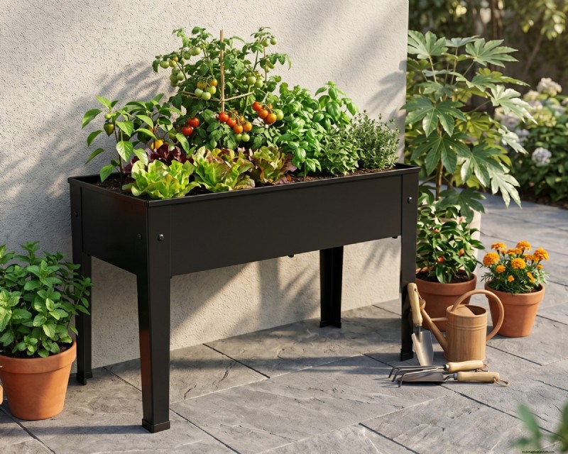 ALDI Raised Garden Planter: Stylish & Affordable - Get Yours Now!