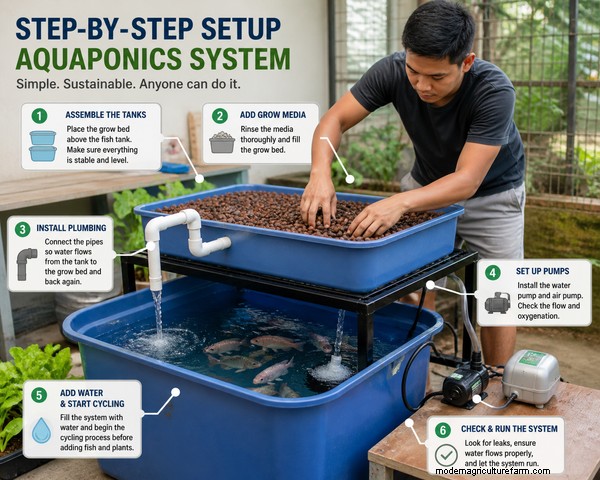 Aquaponics for Beginners: A Comprehensive Startup Checklist