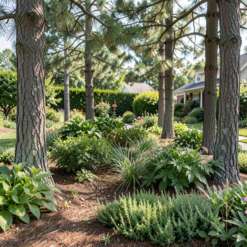 Best Plants for Growing Under Pine Trees | Expert Garden Design