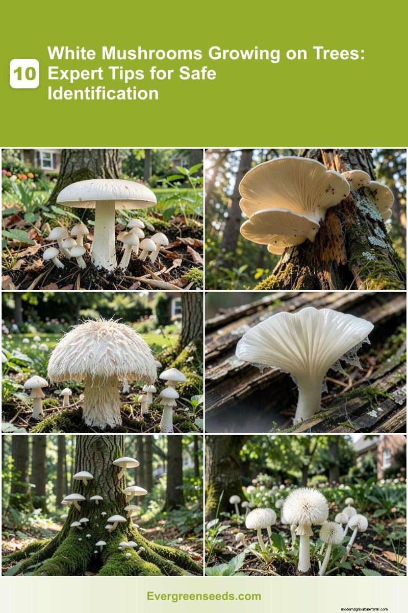 Identifying White Mushrooms on Trees: A Forager s Guide