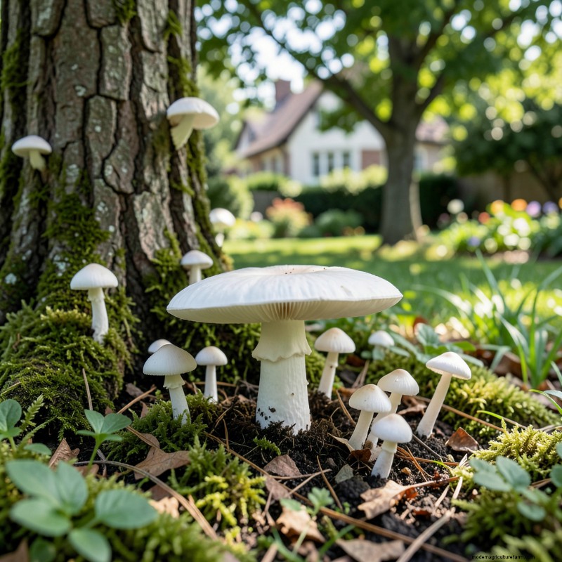 Identifying White Mushrooms on Trees: A Forager s Guide