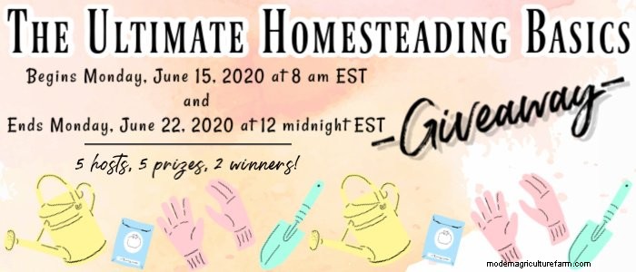 Free Homesteading Giveaway: Win a Bundle of Essentials!