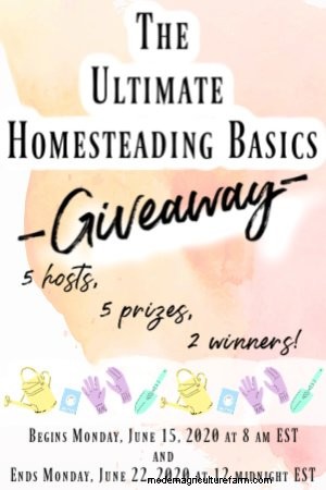 Free Homesteading Giveaway: Win a Bundle of Essentials!