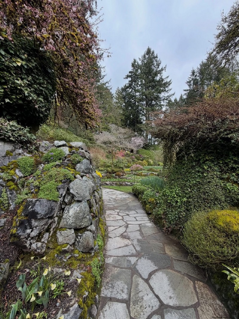 Butchart Gardens in Early Spring: A Lesson in Garden Structure