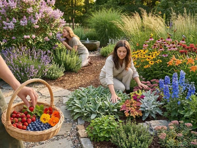 Design a Sensory Garden: Engage All Five Senses for Relaxation & Well-being