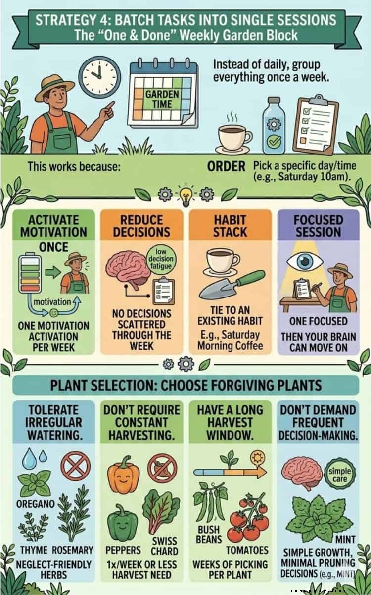 Gardening for Executive Dysfunction: Simple, Realistic Systems