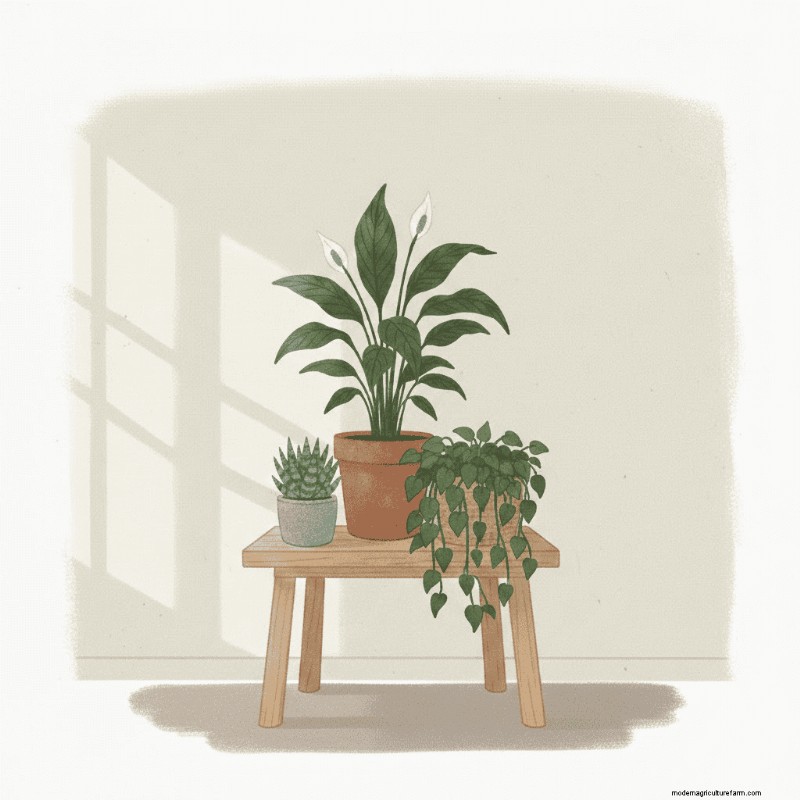 Stylish Houseplant Arrangements: Balancing Tall & Small Plants