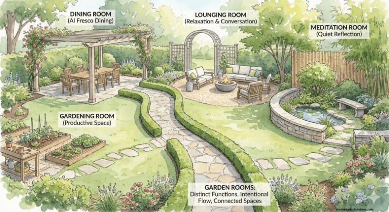 Maximalist Gardens 2026: Lush & Abundant Landscape Design