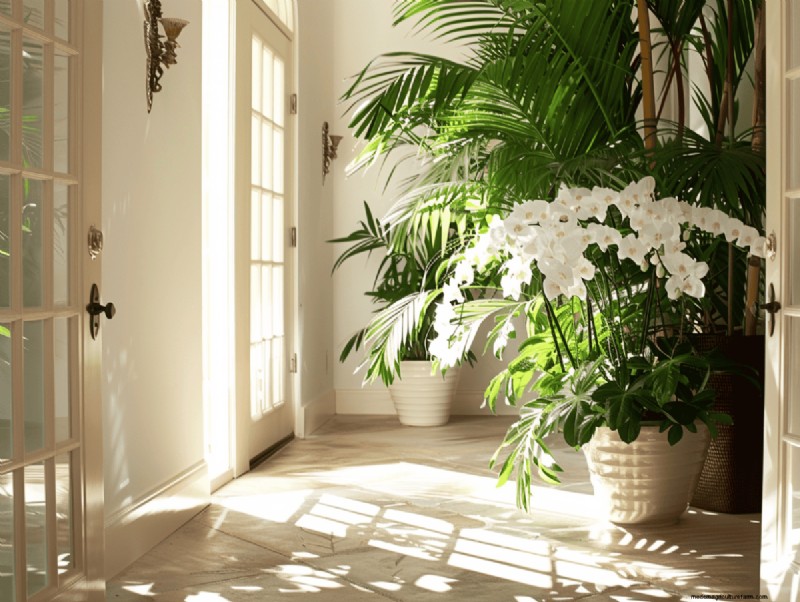 15 Stunning Houseplant Combinations for a Welcoming Entryway
