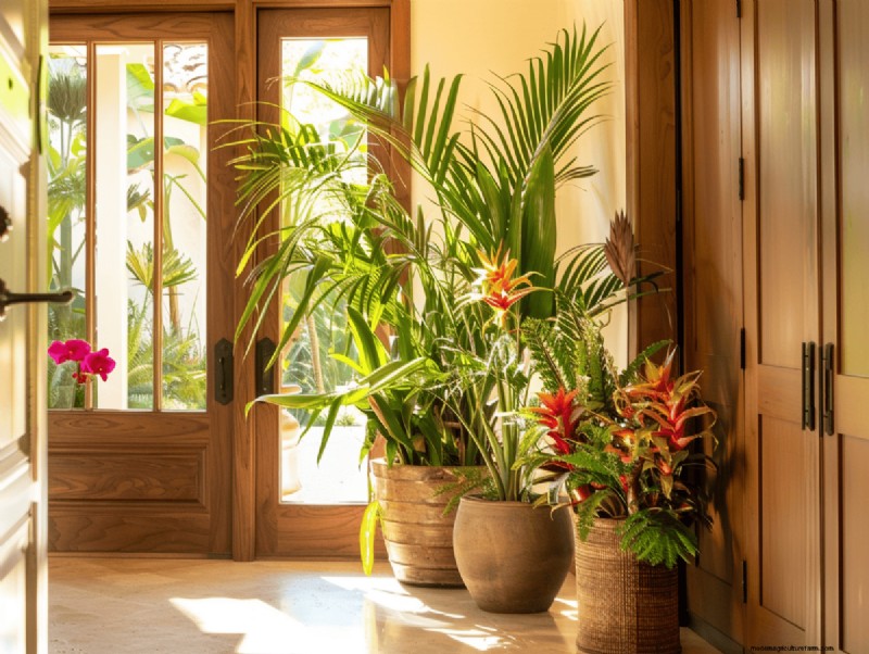 15 Stunning Houseplant Combinations for a Welcoming Entryway