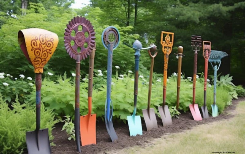 Creative Repurposing: 13 Ideas for Old Garden Tools