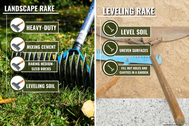 Landscape Rake vs. Leveling Rake: Choosing the Right Tool for Your Garden