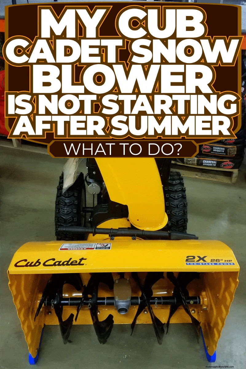 Troubleshooting: Cub Cadet Snow Blower Won t Start After Storage