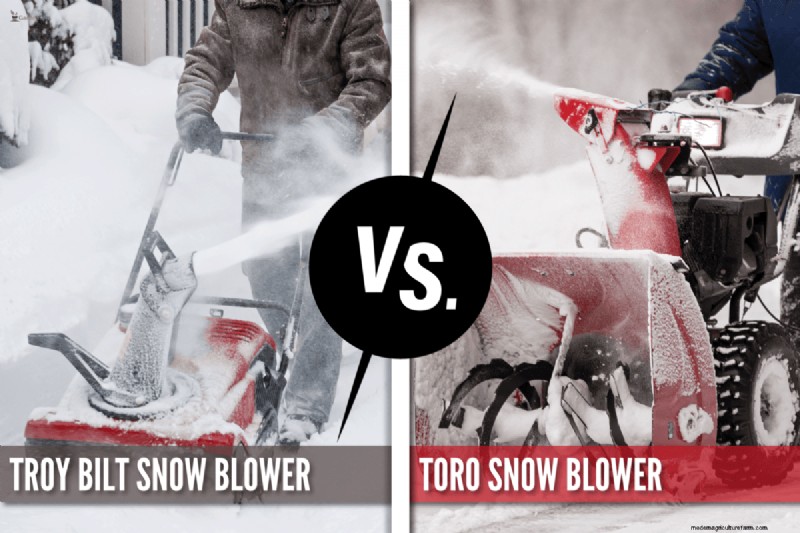 Troy-Bilt vs. Toro Snow Blowers: A Comprehensive Comparison