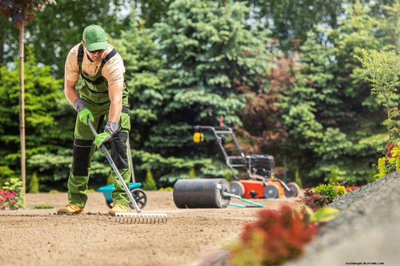 Leveling a Lawn with a Landscape Rake: A Step-by-Step Guide