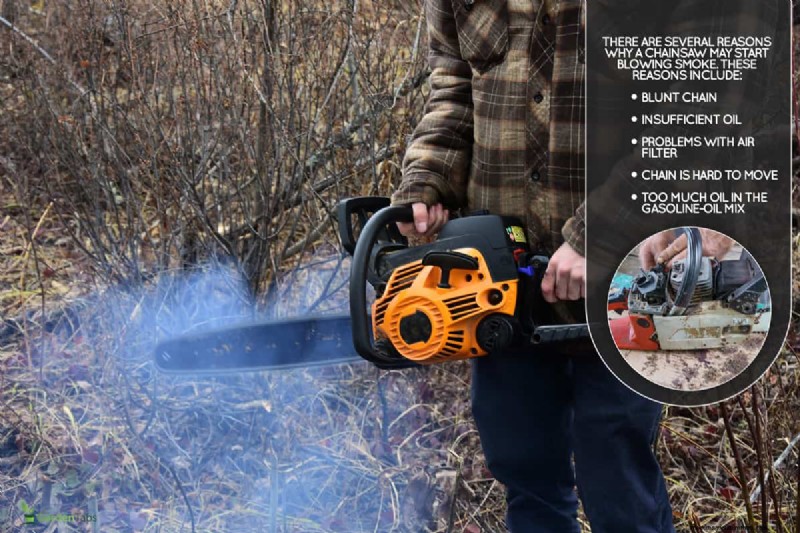 Chainsaw Smoke: Causes & Solutions (Blue, White, Black Smoke)