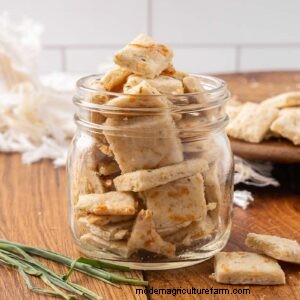 Classic Sour Cream & Onion Crackers - Easy Homemade Recipe