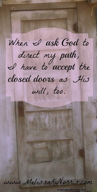 Navigating Rejection: Finding Faith When Plans Change