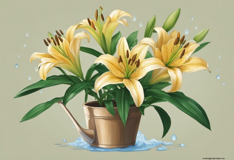 Watering Asiatic Lilies: Expert Guide to Optimal Irrigation for Vibrant Blooms