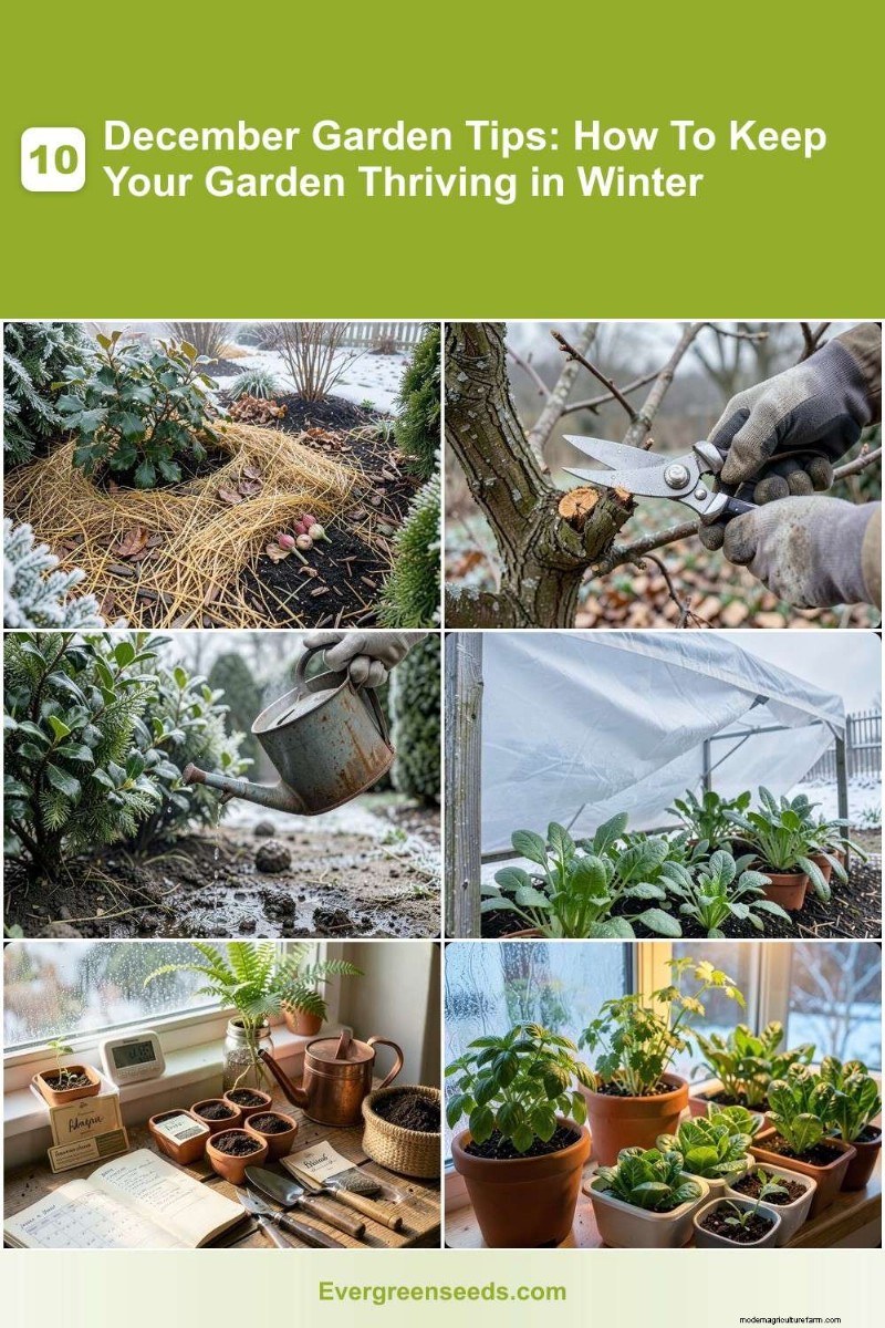 10 Essential Winter Garden Tips: Protect Your Plants This December