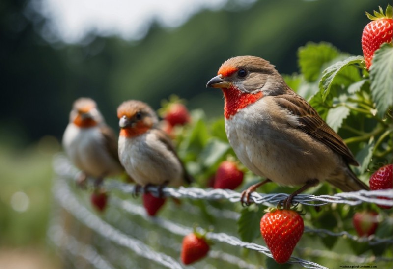 Stop Birds from Eating Strawberries: Proven Protection Techniques for Your Garden