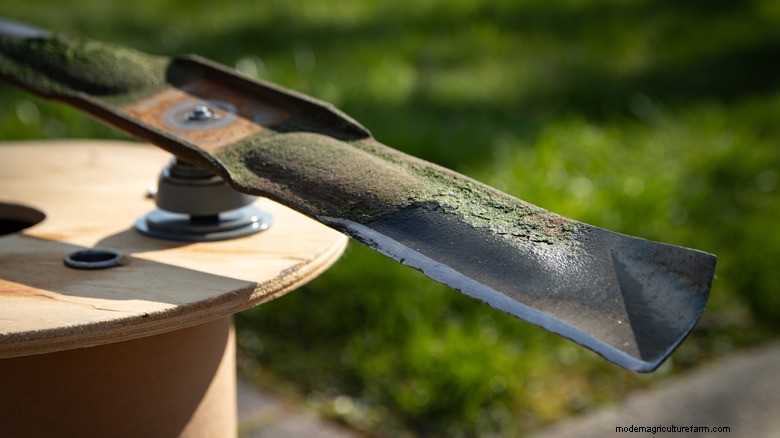 Quick, Affordable Lawn Mower Blade Sharpening with a Power Drill