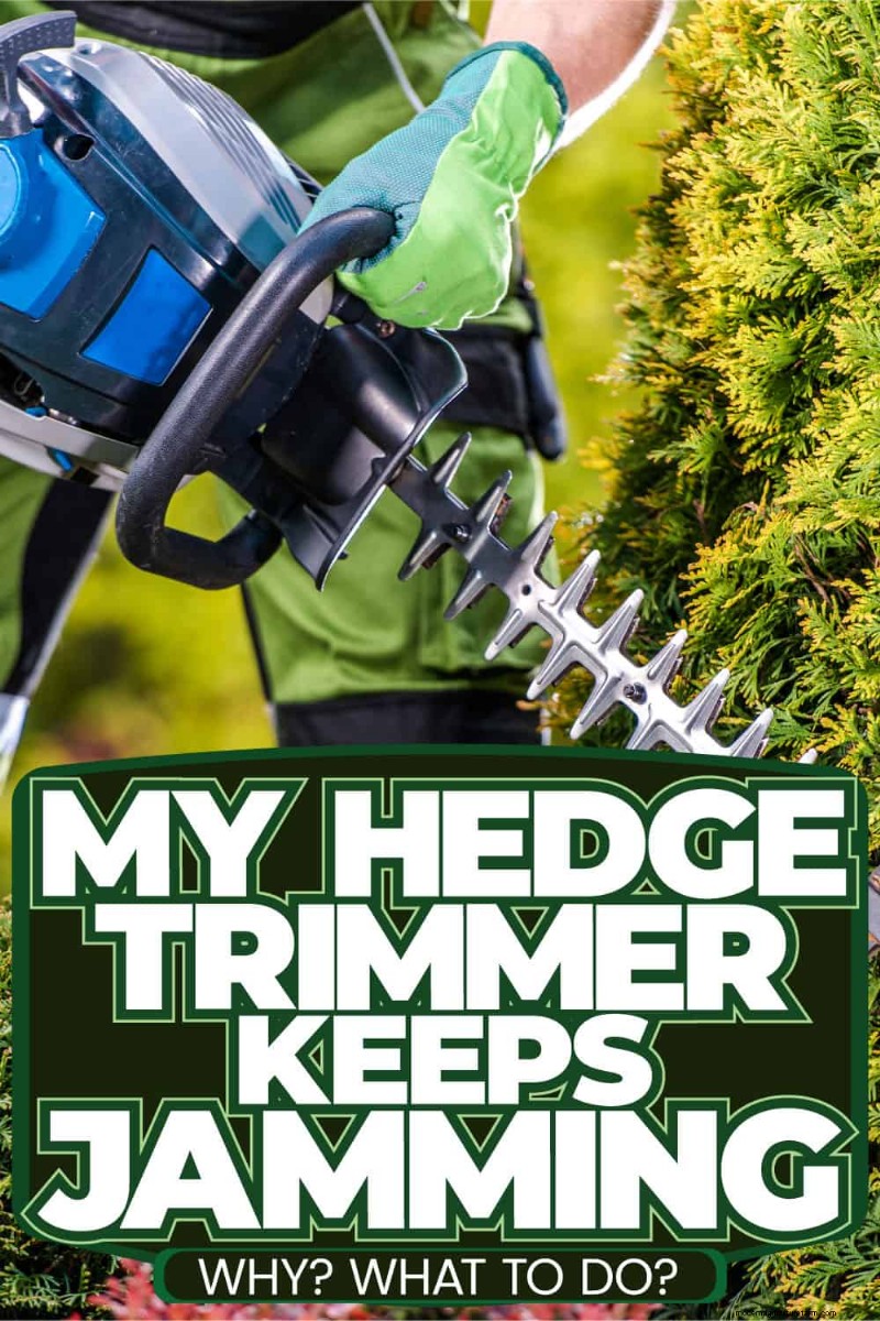Prevent & Fix a Jammed Hedge Trimmer: Expert DIY Guide